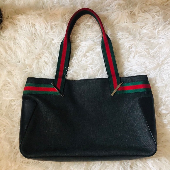 Gucci Handbags - Denim Gucci Bag